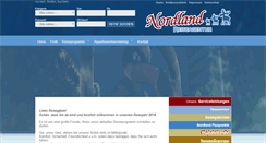 Desktop Screenshot of nordland-reiseagentur.de
