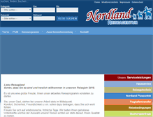 Tablet Screenshot of nordland-reiseagentur.de